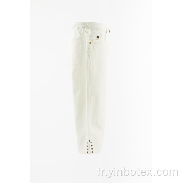 Pantalon court en coton